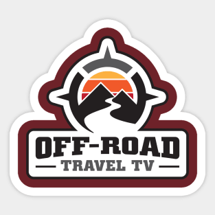 Original Off-Road Travel TV front & back design Sticker